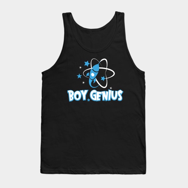 Boy Genius Tank Top by MrMarbles